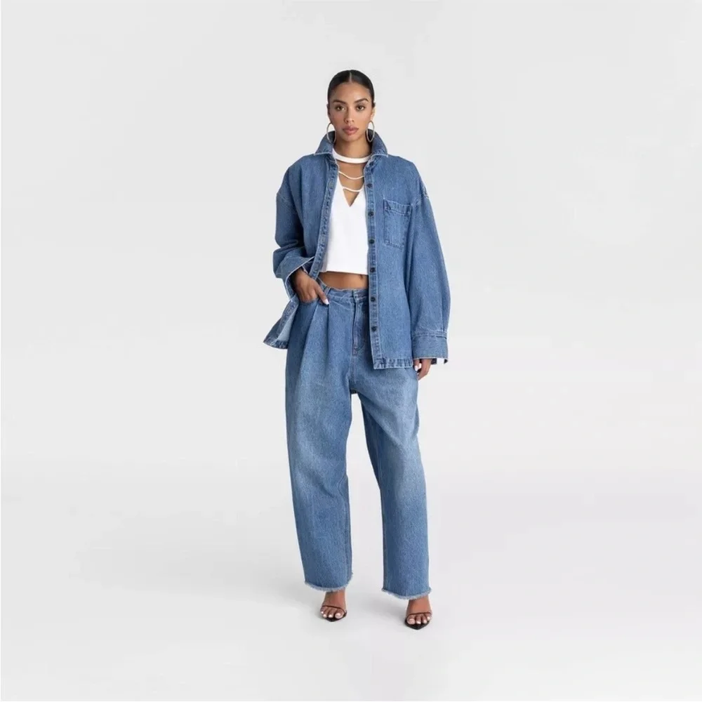 KBB By Kahlana Denim Shirt - Picture 8 of 9